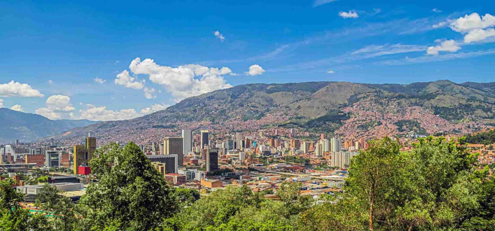 Colombia tourism - travel and tour world Medellín, colombia, showcases vibrant cultural attractions, colourful neighbourhoods and scenic mountain landscapes.