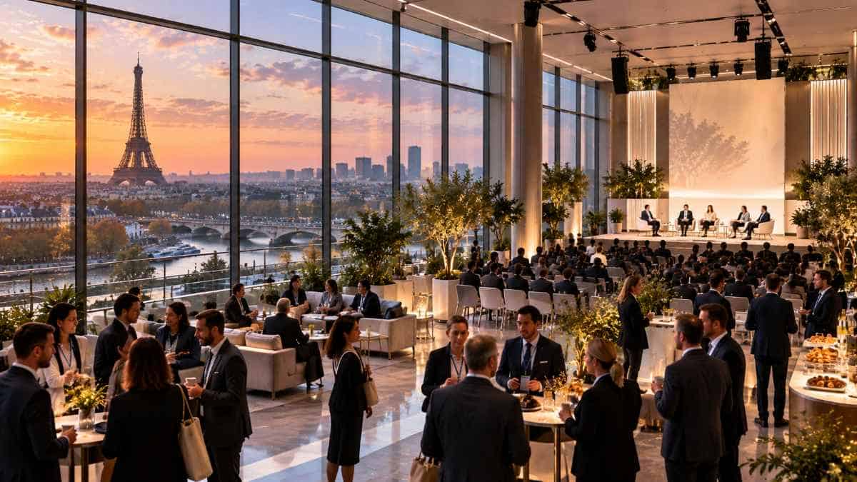 Conference - travel and tour world Paris advances sustainable business events and hotel technology