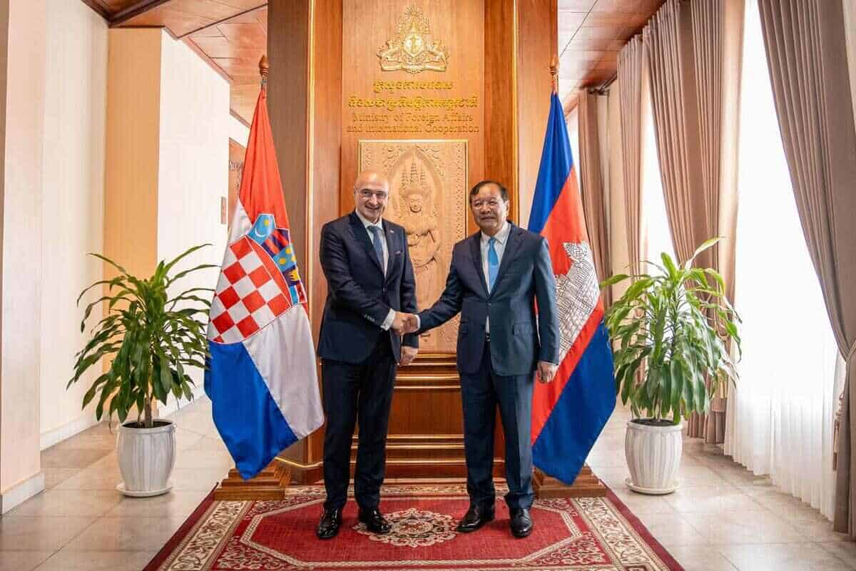 Croatia and cambodia tourism and investment cooperation.