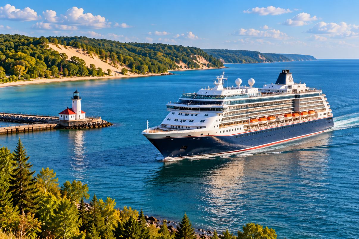 Cruise-america - travel and tour world Michigan travel gains momentum as great lakes cruise generate 0 million and ludington explores new docks.