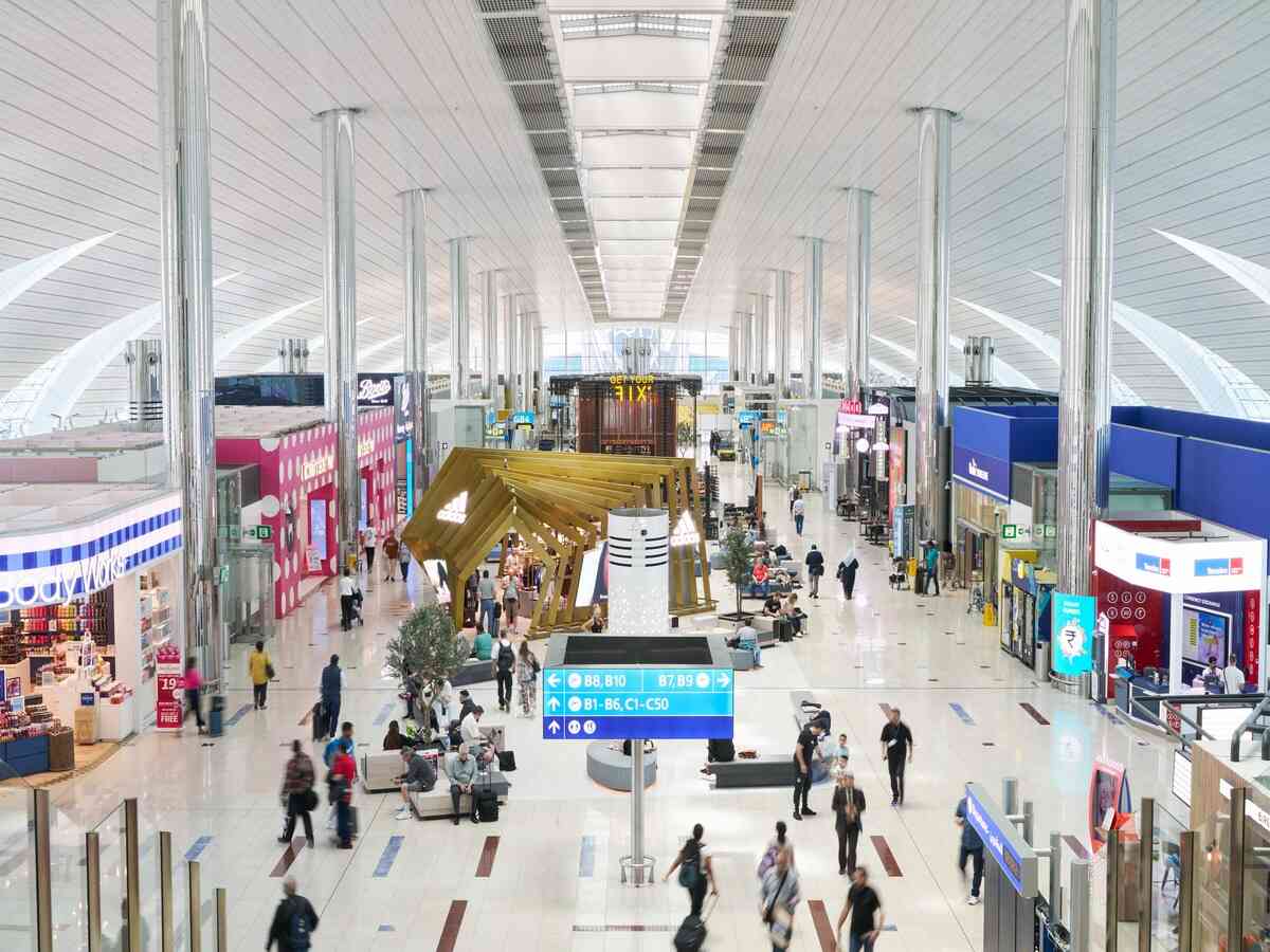 Dubai airport 1 - travel and tour world Dubai airport