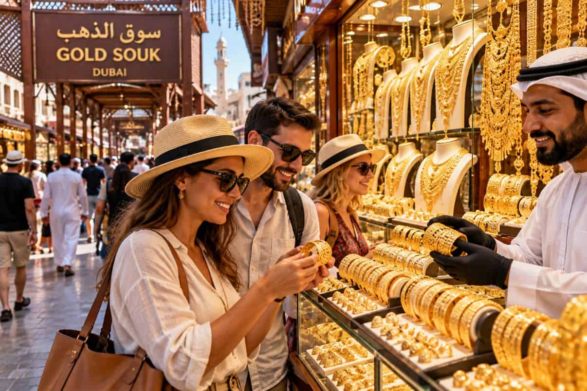 Dubai gold souk travel combines heritage shopping with insights into physical gold and online trading in 2026.
