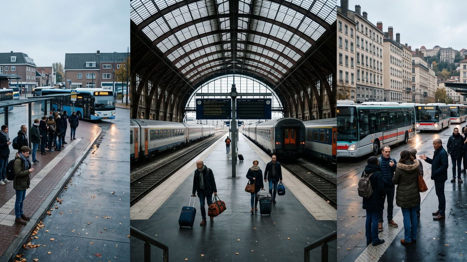 Europe-transport-strikes-netherlands-belgium-france-october-2026 - travel and tour world Europe transport strikes in october 2026 affecting buses and trains across the netherlands, belgium and france.