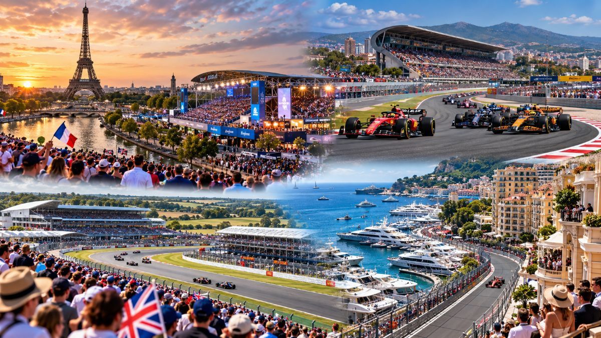 European grand prix travel - travel and tour world Paris, barcelona, silverstone and monaco showcase european sporting events and tourism demand.