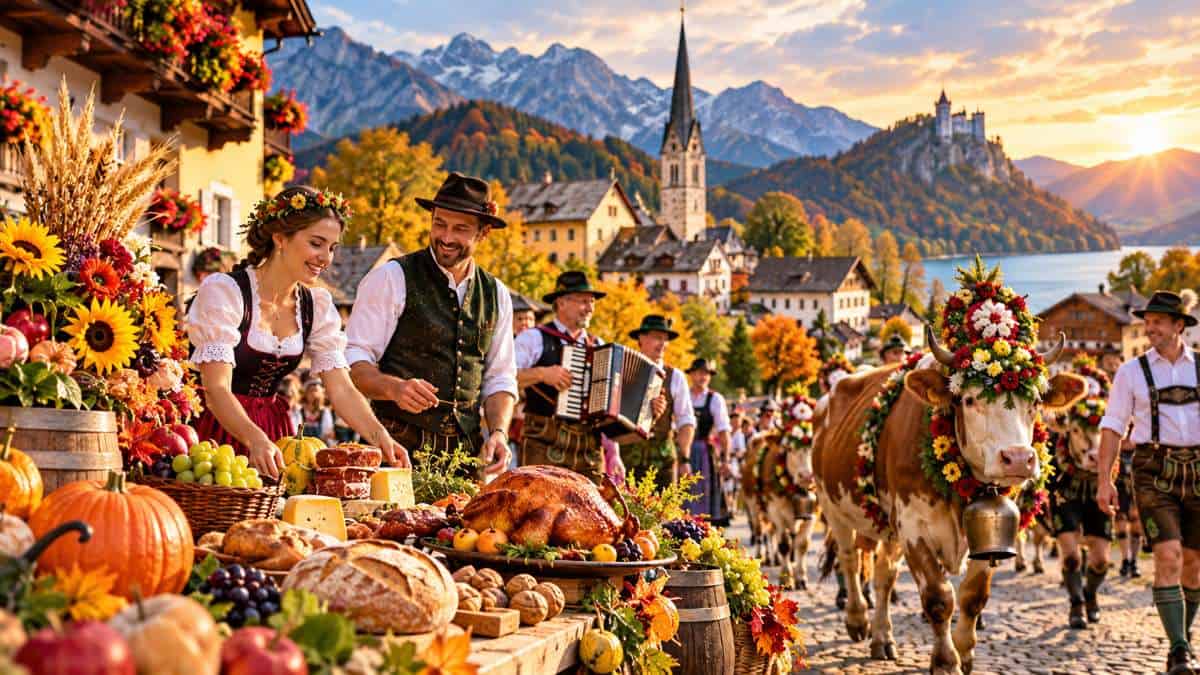 European harvest feasts reveal thanksgiving traditions and customs