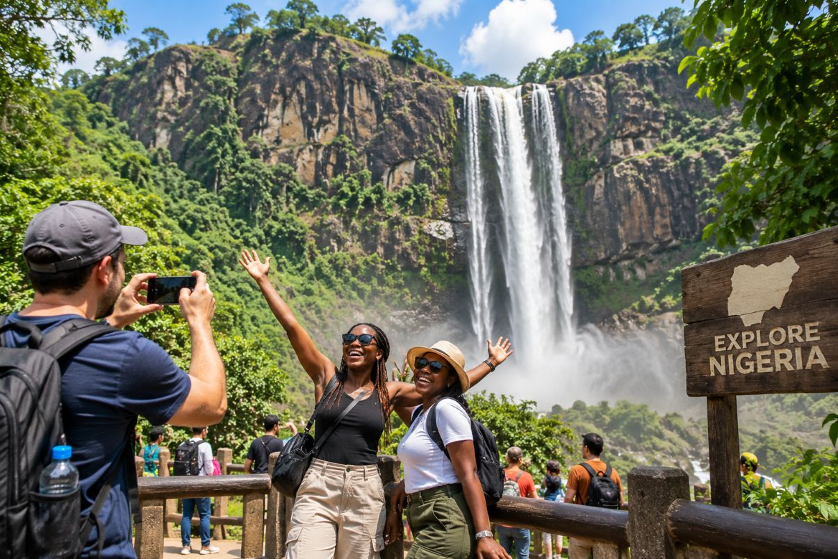 Nigeria_ waterfall_adventure - travel and tour world Nigeria travel faces a reputation challenge as rmd and industry leaders seek stronger global tourism trust