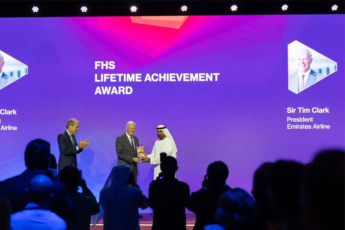 Fhs dubai 2026 - travel and tour world Felicitation happening in fhs dubai 2026