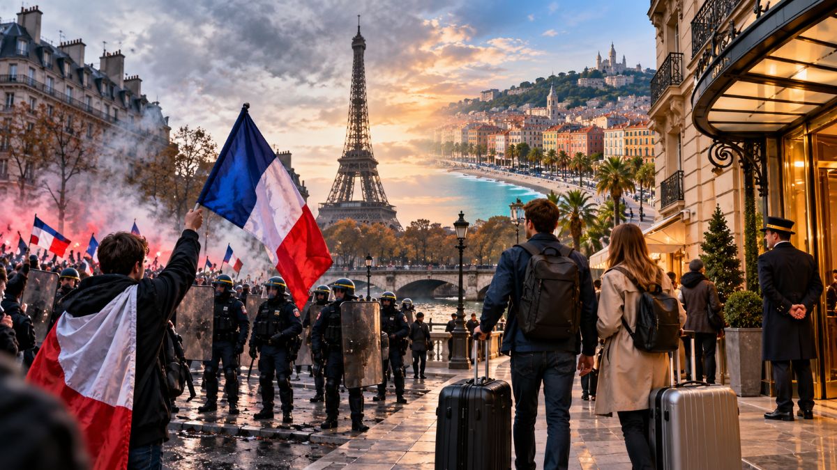 France - travel and tour world France riots raise tourism concerns as travellers face uncertainty over paris hotel bookings.