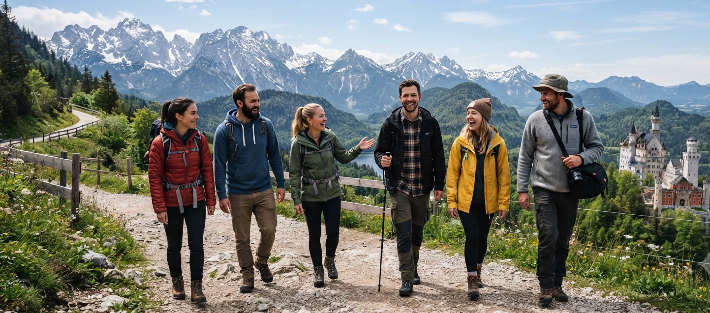 Gen z_travellers - travel and tour world Gen z travelers walking