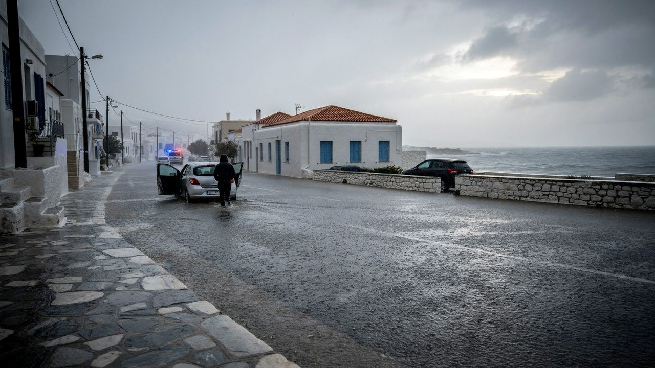 Greece Severe Flooding Forces Urgent Travel Warnings For Stranded British Holidaymakers