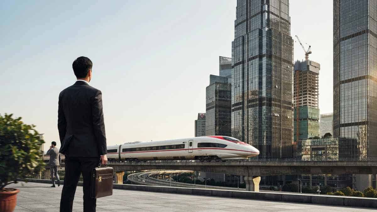 China links high-speed rail with smarter business travel.
