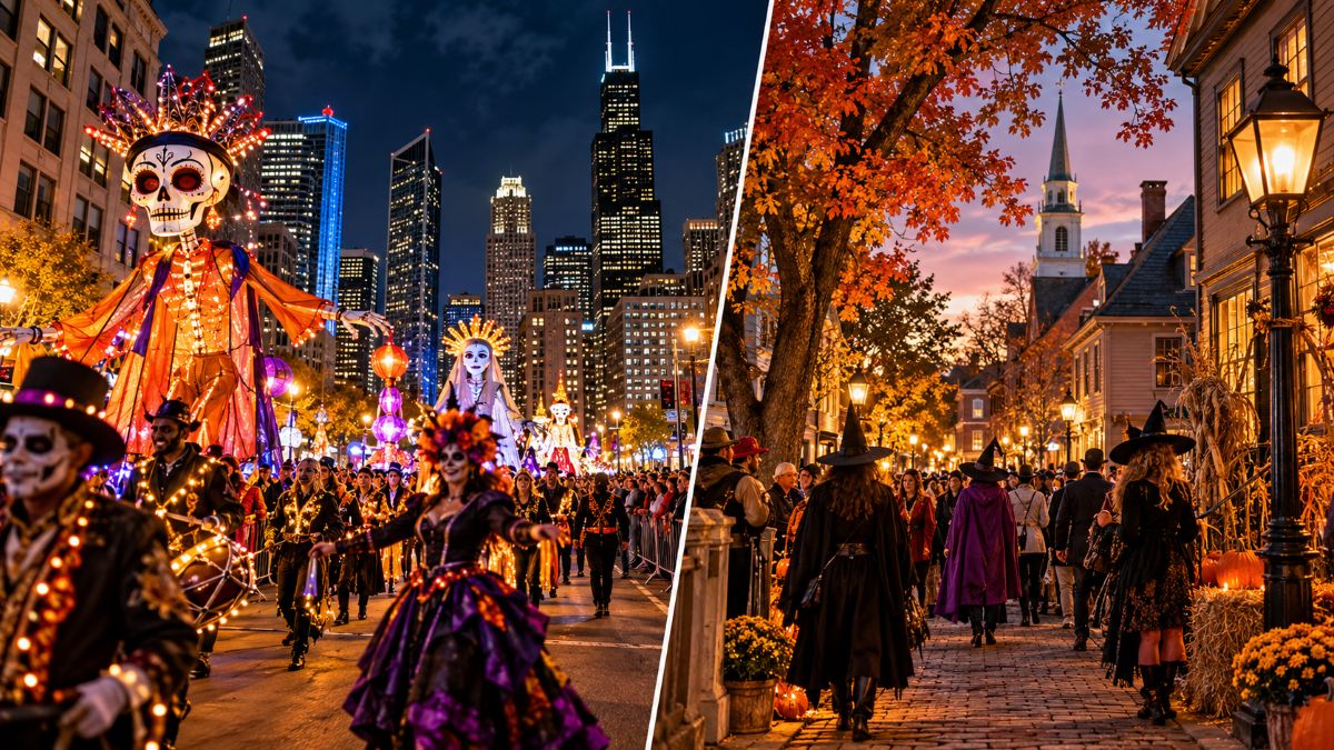 Halloween_ city parade - travel and tour world Chicago halloween parade and salem's historic Halloween celebrations compared