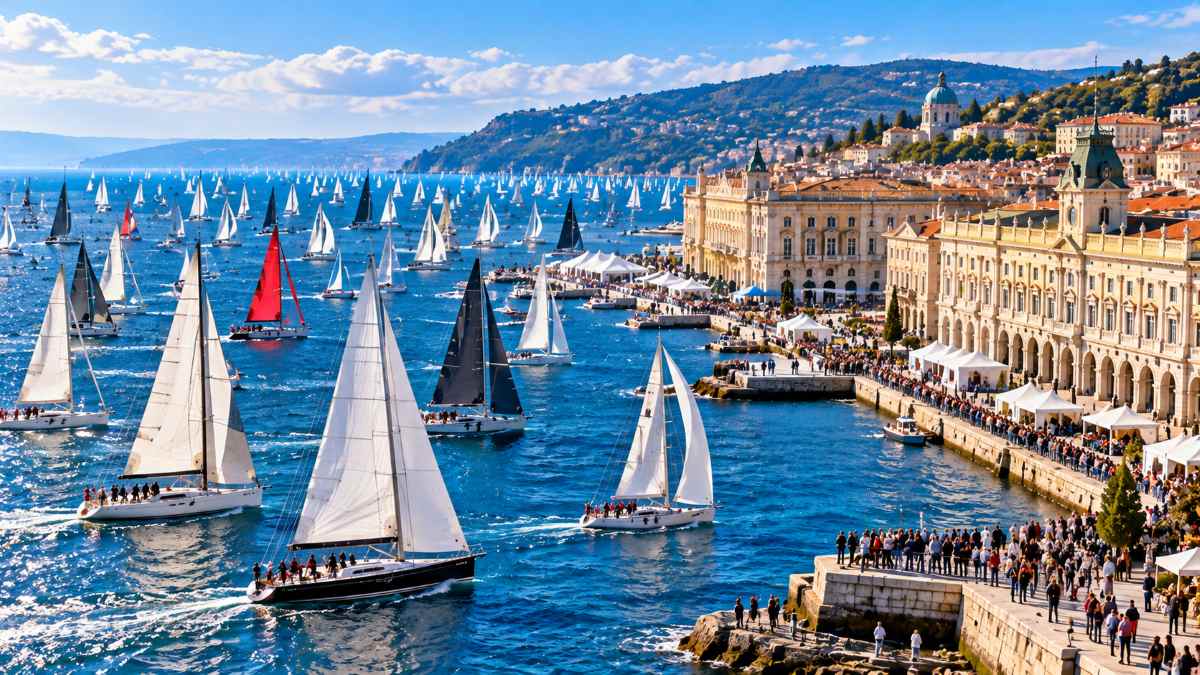 Sailing teams gather for Trieste’s celebrated Adriatic regatta