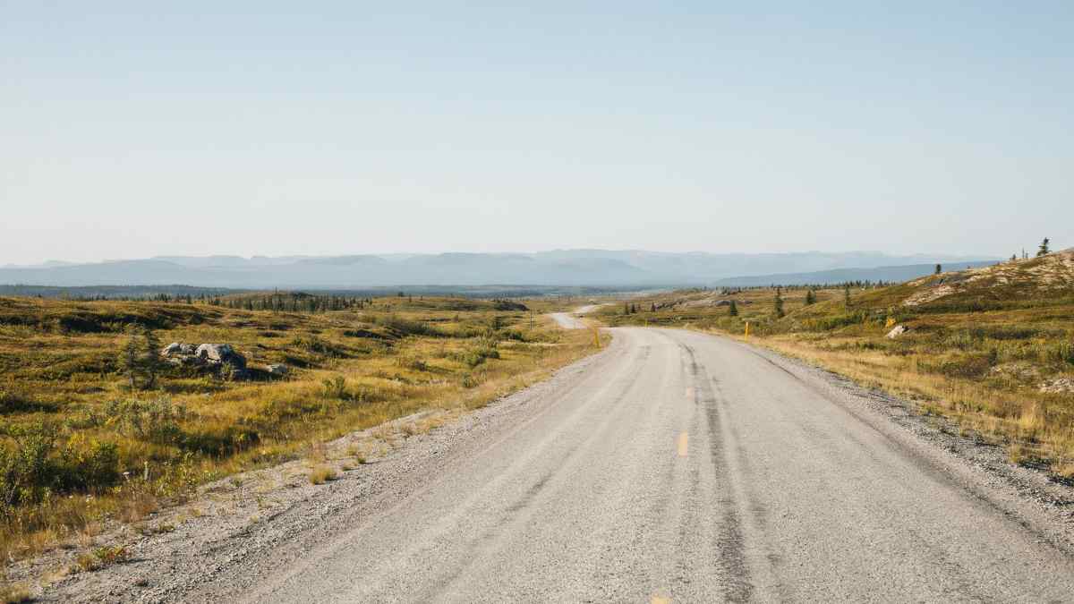 Dempster highway opens the arctic to road travellers