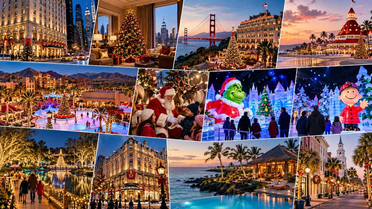 Us hotels turn christmas 2026 into luxury festive stays