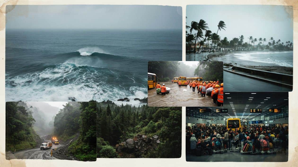 Hurricane trudy approaching the pacific coast of mexico - travel and tour world Hurricane trudy_mexico