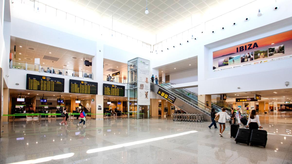 Ibiza airport - travel and tour world Flights across europe were disrupted