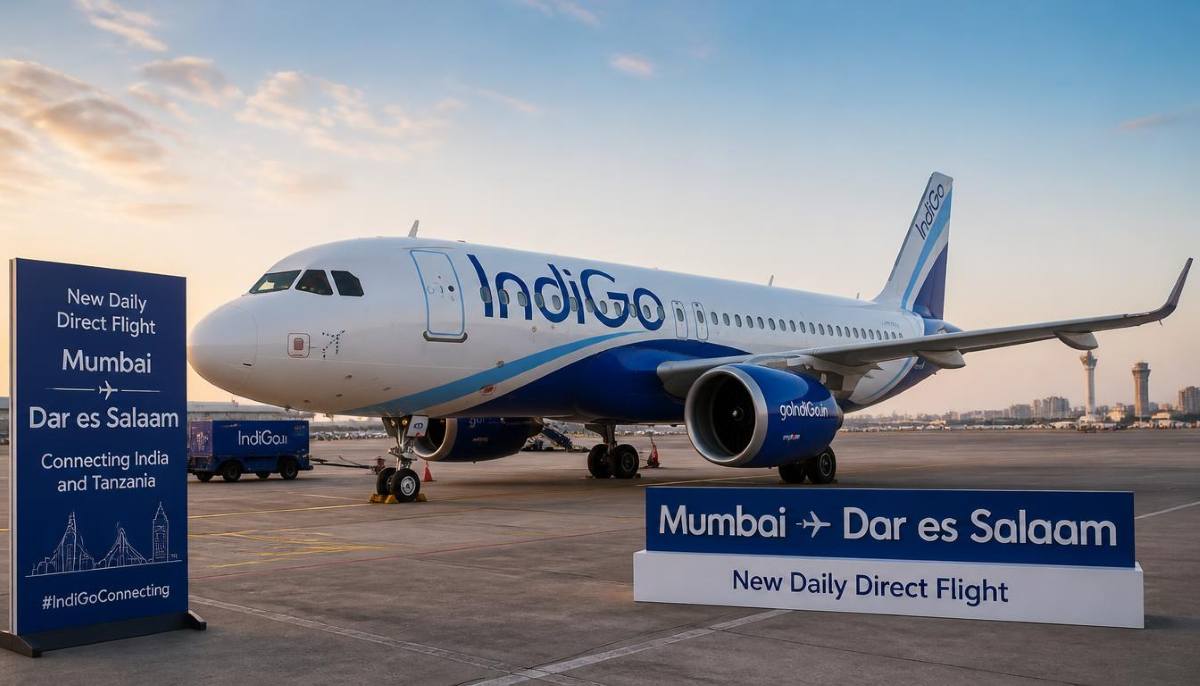 IndiGo Expands Africa Routes With Mumbai to Dar es Salaam Flights