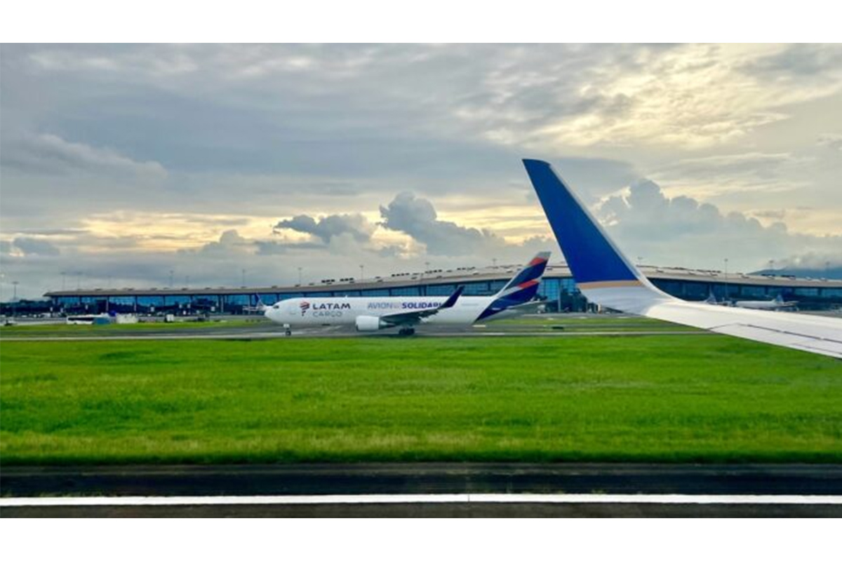 Latam airlines - travel and tour world Flights in runway of latam