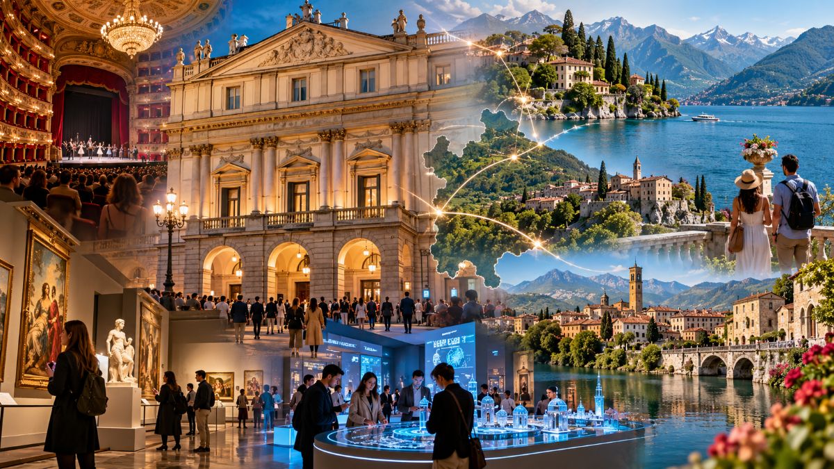 Teatro alla scala and lombardy cultural heritage destinations representing the region&rsquo;s expanding cultural tourism strategy