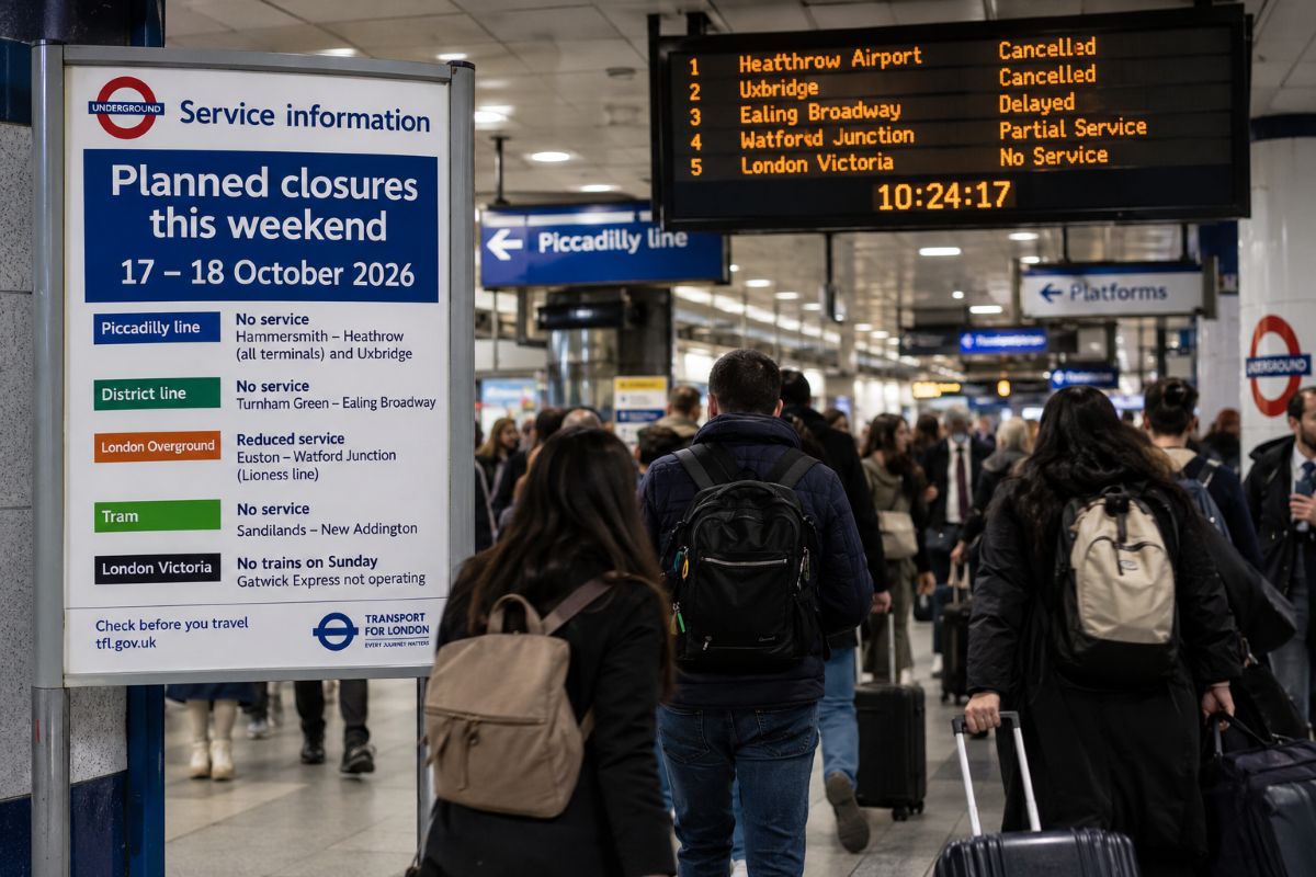London weekend travel disruption - travel and tour world London weekend travel disruption