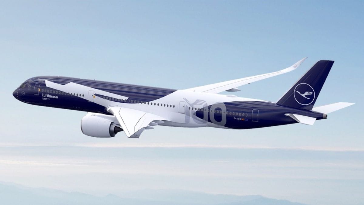 Lufthansa - travel and tour world Lufthansa aircraft at frankfurt airport as aviation fuel supply constraints prompt additional fuelling measures.