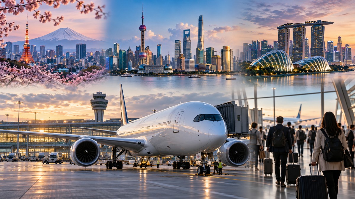 Lufthansa flights connecting major asian destinations - travel and tour world Airplane parked at airport tarmac