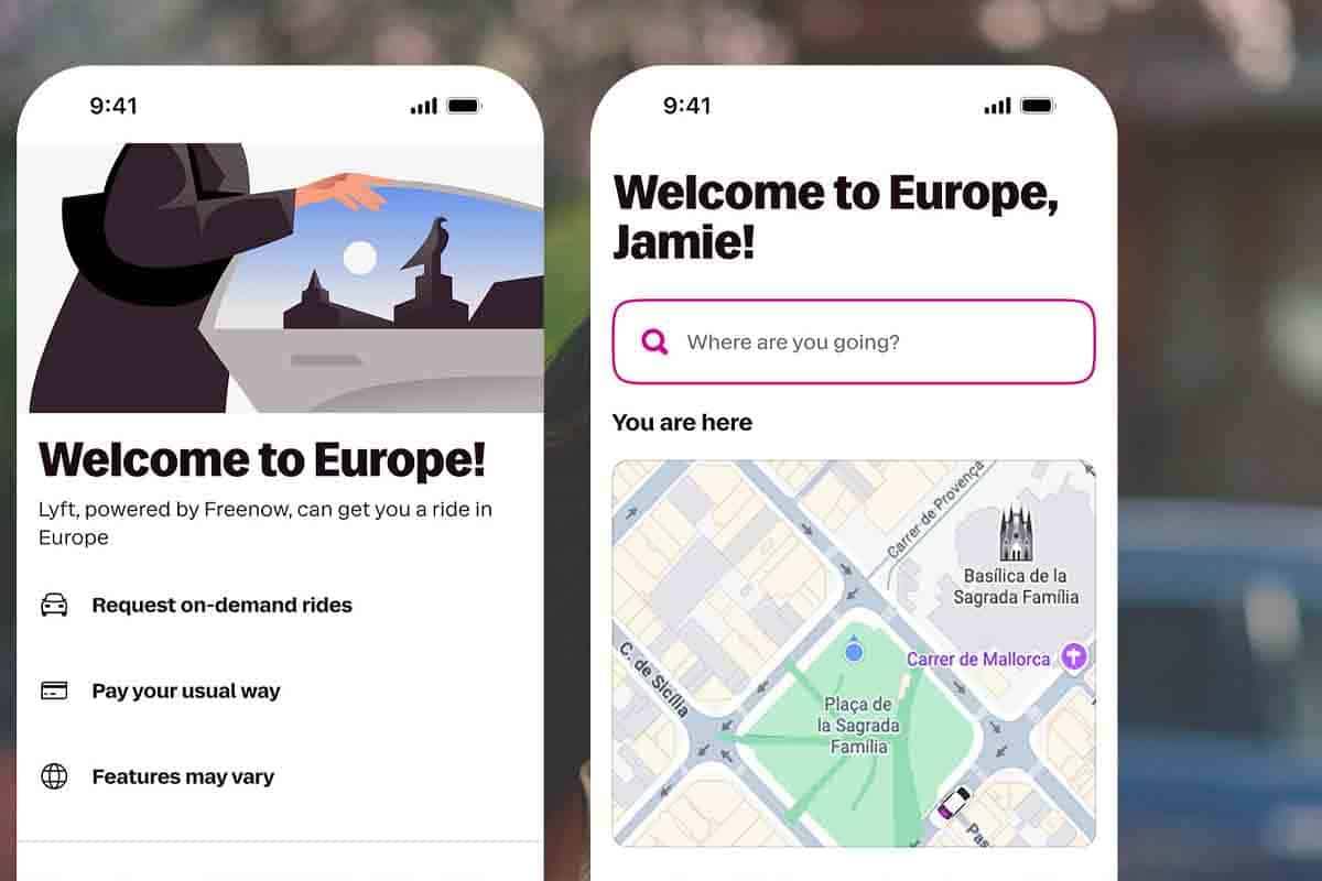 North american riders can use their lyft app when traveling in europe image:lyft - travel and tour world North american riders can use their lyft app when traveling in europe image:lyft