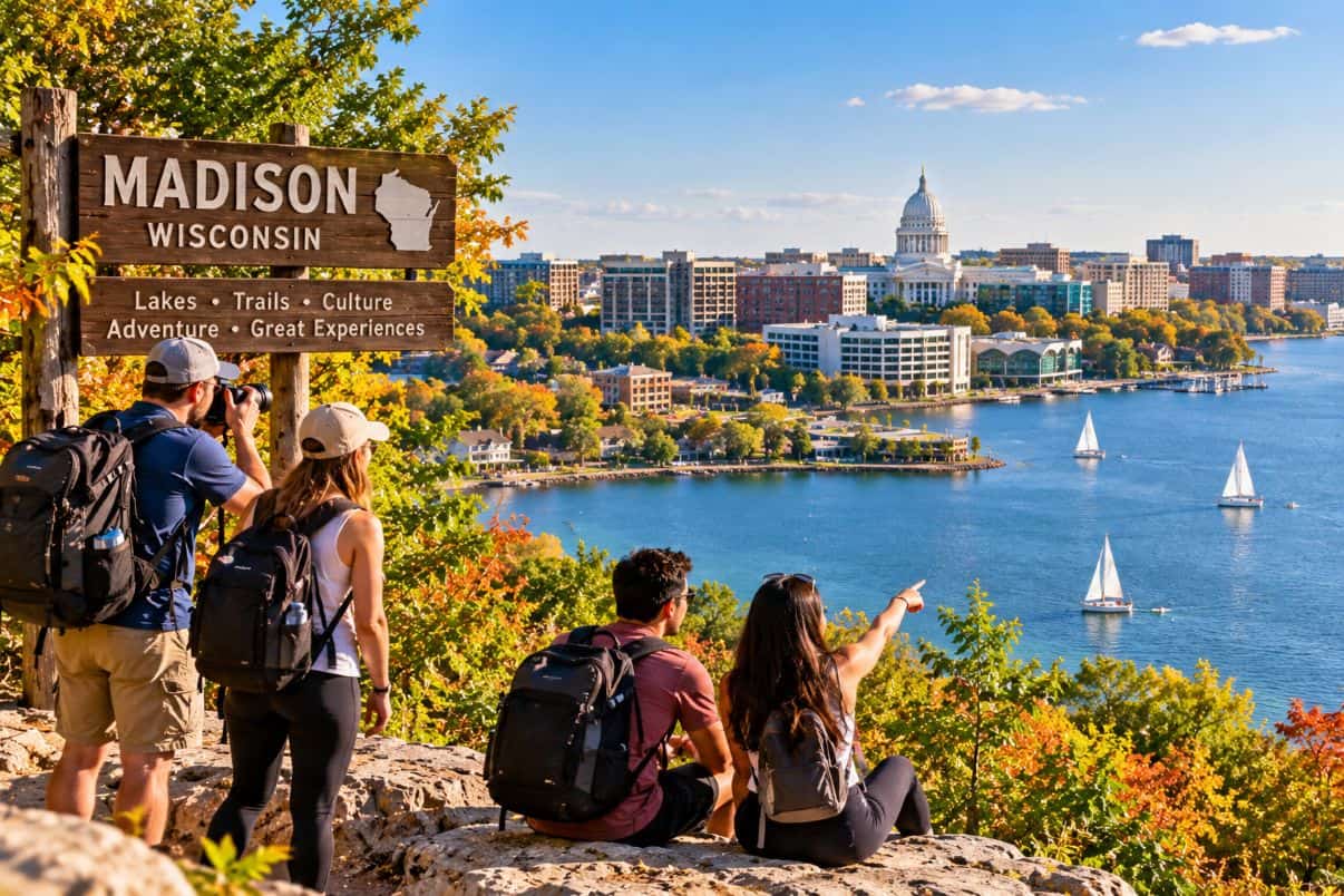 Madison-wisconsin - travel and tour world Wisconsin travel economy gains attention as madison and dane county report over nine million visitors in 2025.