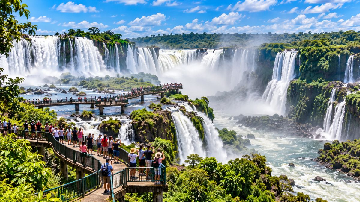 Majestic-iguazu-falls-panorama-1 - travel and tour world Majestic iguazu falls panorama
