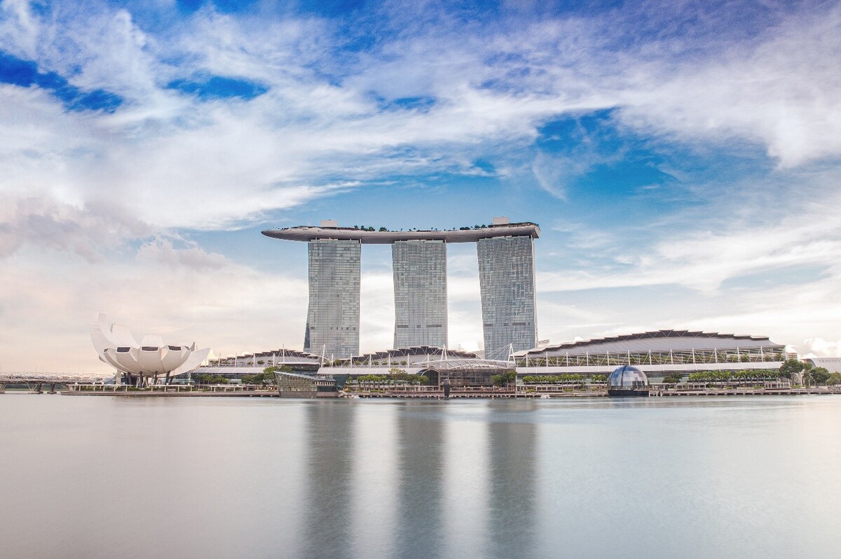 Marina bay sands in singapore