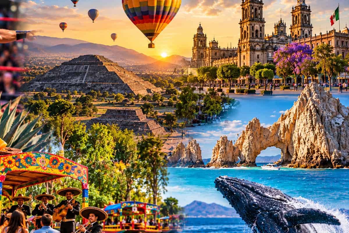 Different events taking place across mexico