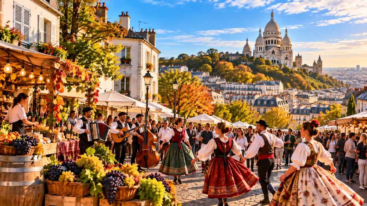 Montmartre celebrates its vineyard and neighbourhood traditions