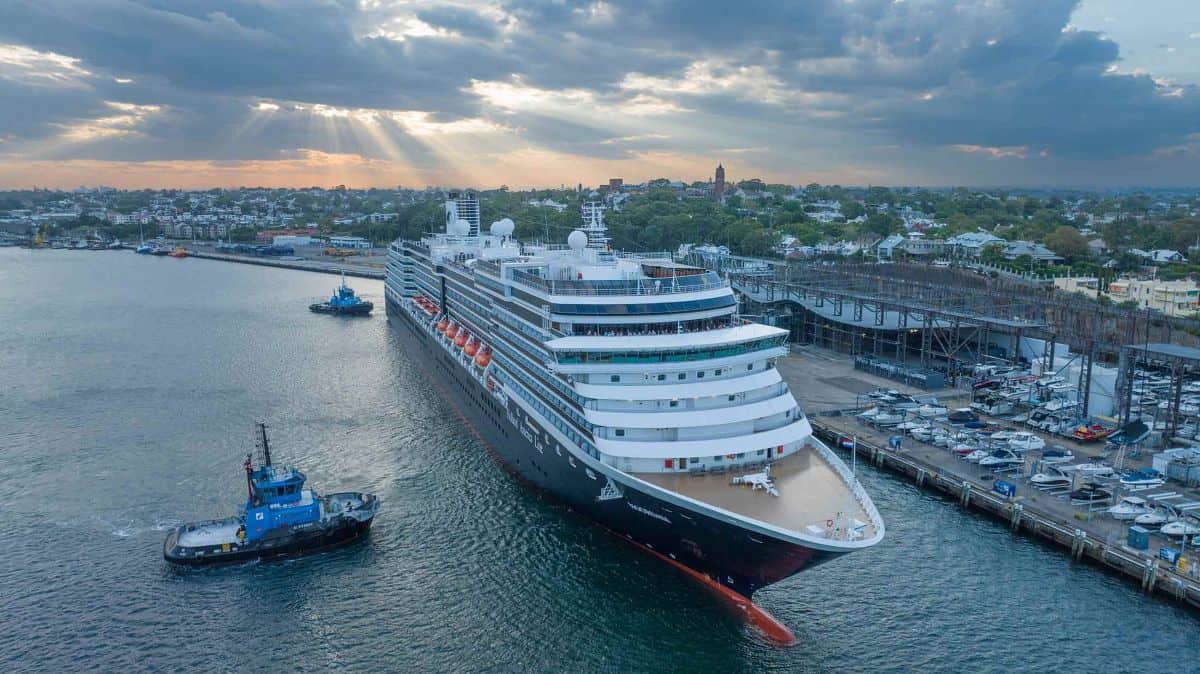 Nsw cruise - travel and tour world Crown princess-style cruise ship entering newcastle harbour during the record 2026–27 cruise season in new south wales, australia.