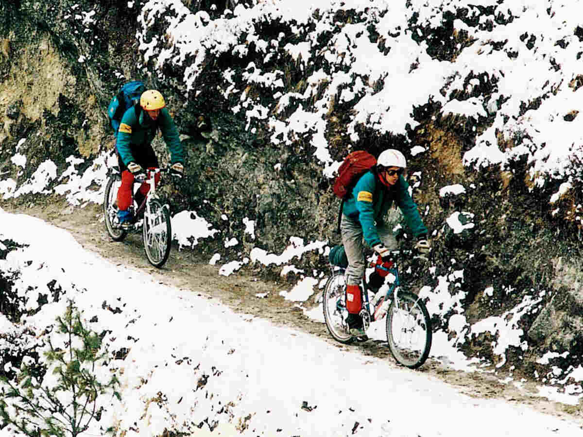 Nepal - travel and tour world Resunga zipline and sky cycling adventure tourism in nepal