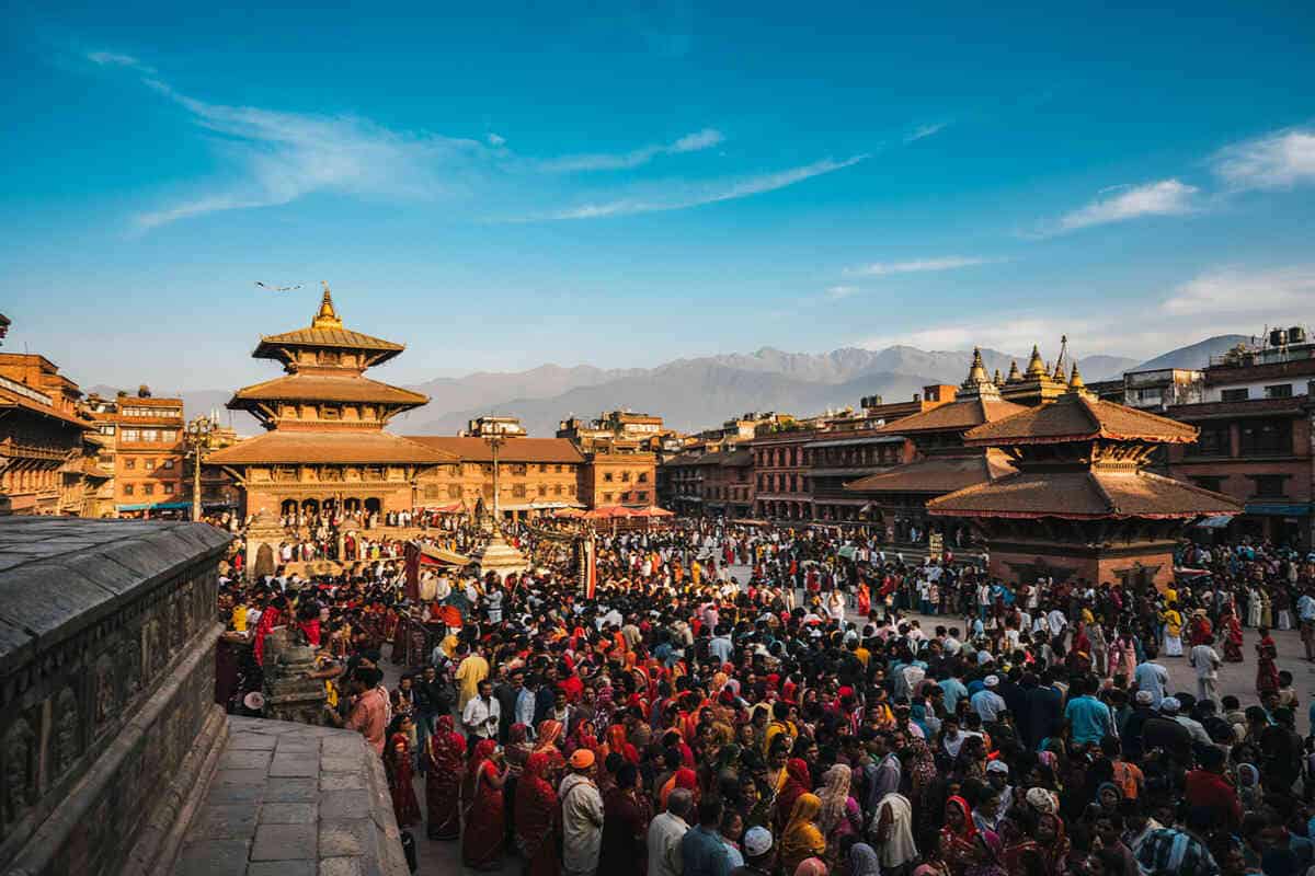 Nepal foreign arrivals