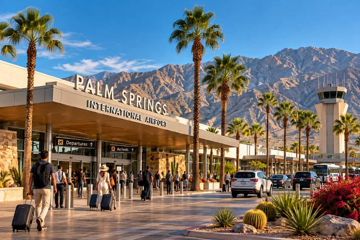 Palm springs airport - travel and tour world Palm springs travel gets a . 6 million airport baggage upgrade to boost capacity and improve passenger services.
