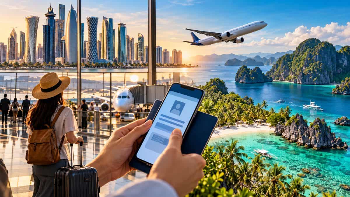 Philippine e visa - travel and tour world Philippines e-visa system connecting qatar travellers with philippine destinations