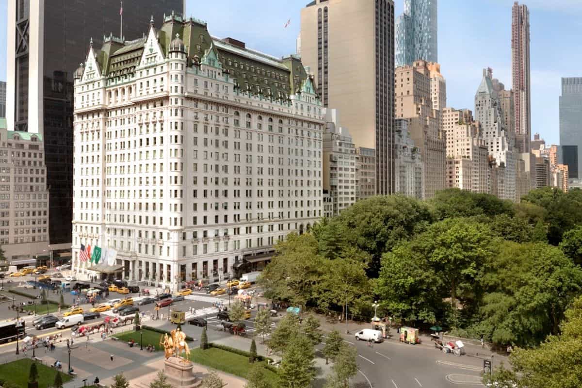 Plaza hotel - travel and tour world The plaza hotel in new york facing a planned four-year historic façade restoration.