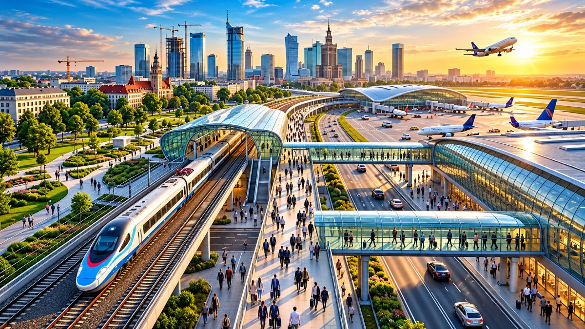 Poland economic growth and european travel infrastructure development - travel and tour world Poland_travel industry_railways_ airports_european tourism