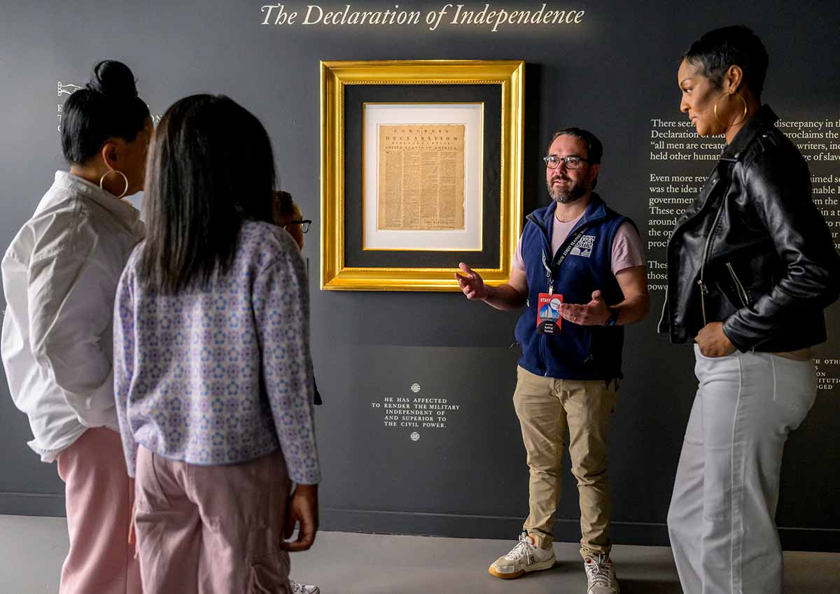 The promise of liberty: words that shaped a nation extended through november 29, 2026