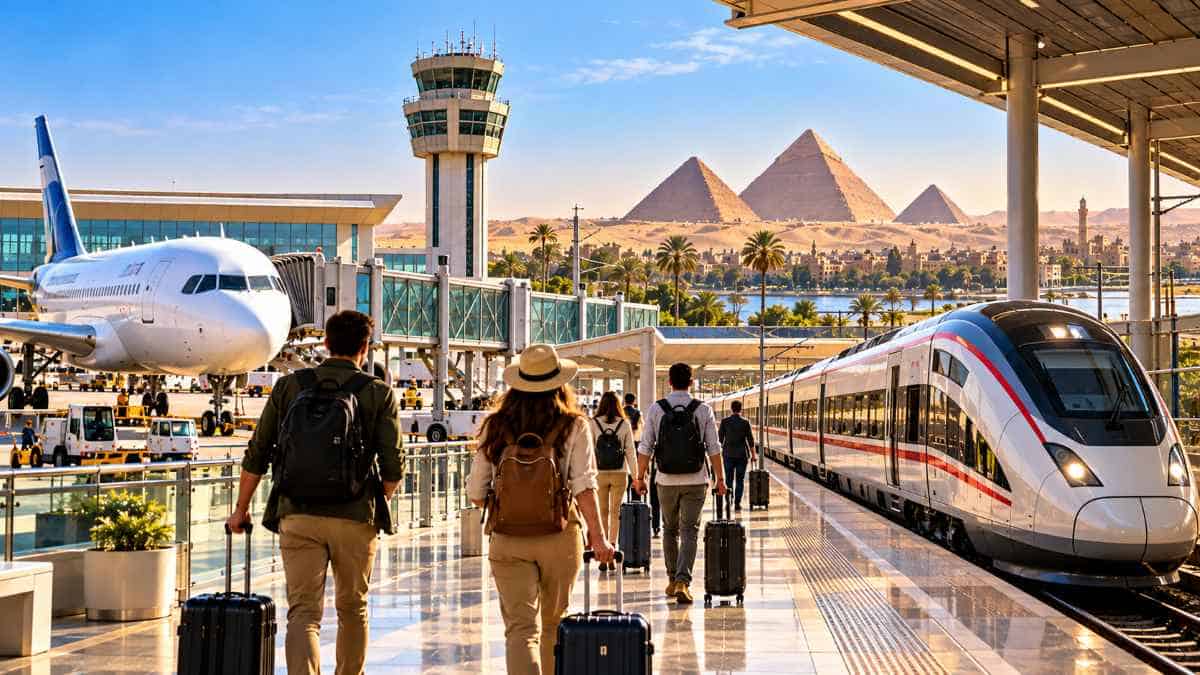 Rail journey - travel and tour world Connecting egypt's ancient heritage with modern transport