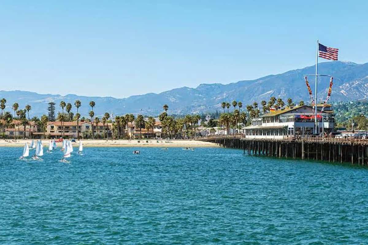 Sea scape in santa barbara