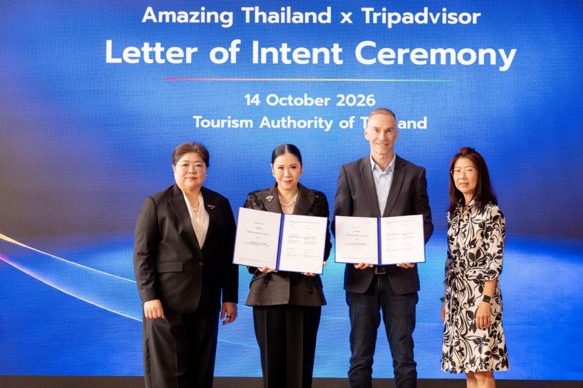 Thailand and tripadvisor sign loi to boost high-value tourism growth - travel and tour world Thailand and tripadvisor sign an loi to attract high-value travellers
