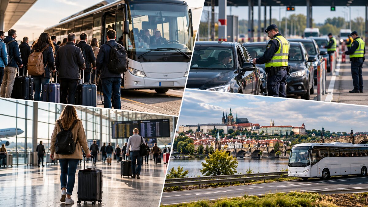 Germany schengen border checks affect european coach travel and airport transfers - travel and tour world Schengen checks