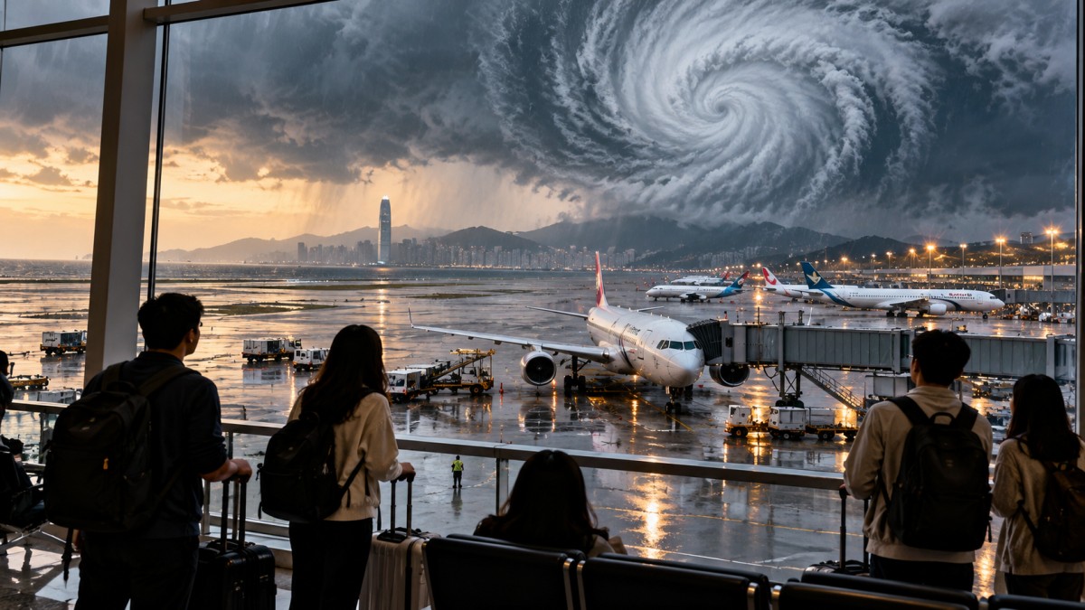 Taiwan to Cancel 262 Domestic and Over 350 International Flights for Typhoon Champi