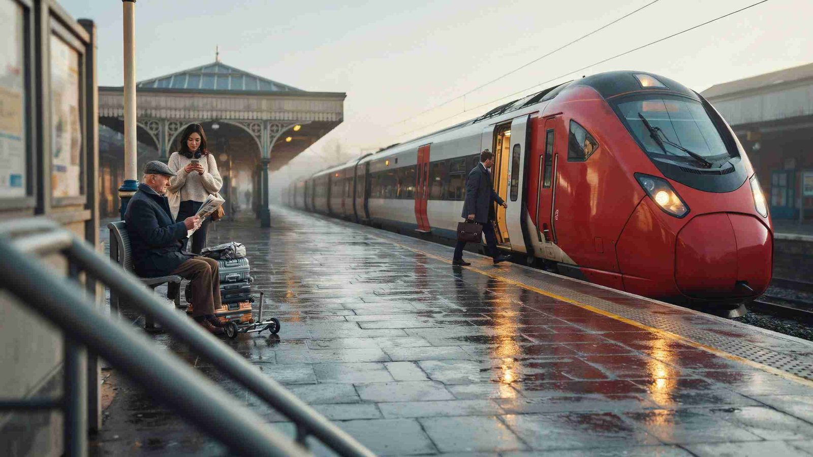 Britain travel train highlighting smarter rail fares, modern ticket pricing and improved passenger journeys.