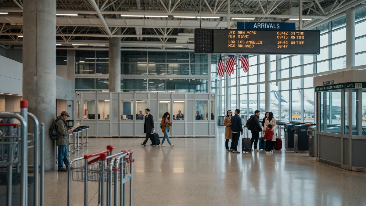 Us overseas visitor arrivals fell 11. 8% in august as high travel costs, trade tensions and entry concerns put pressure on american tourism.