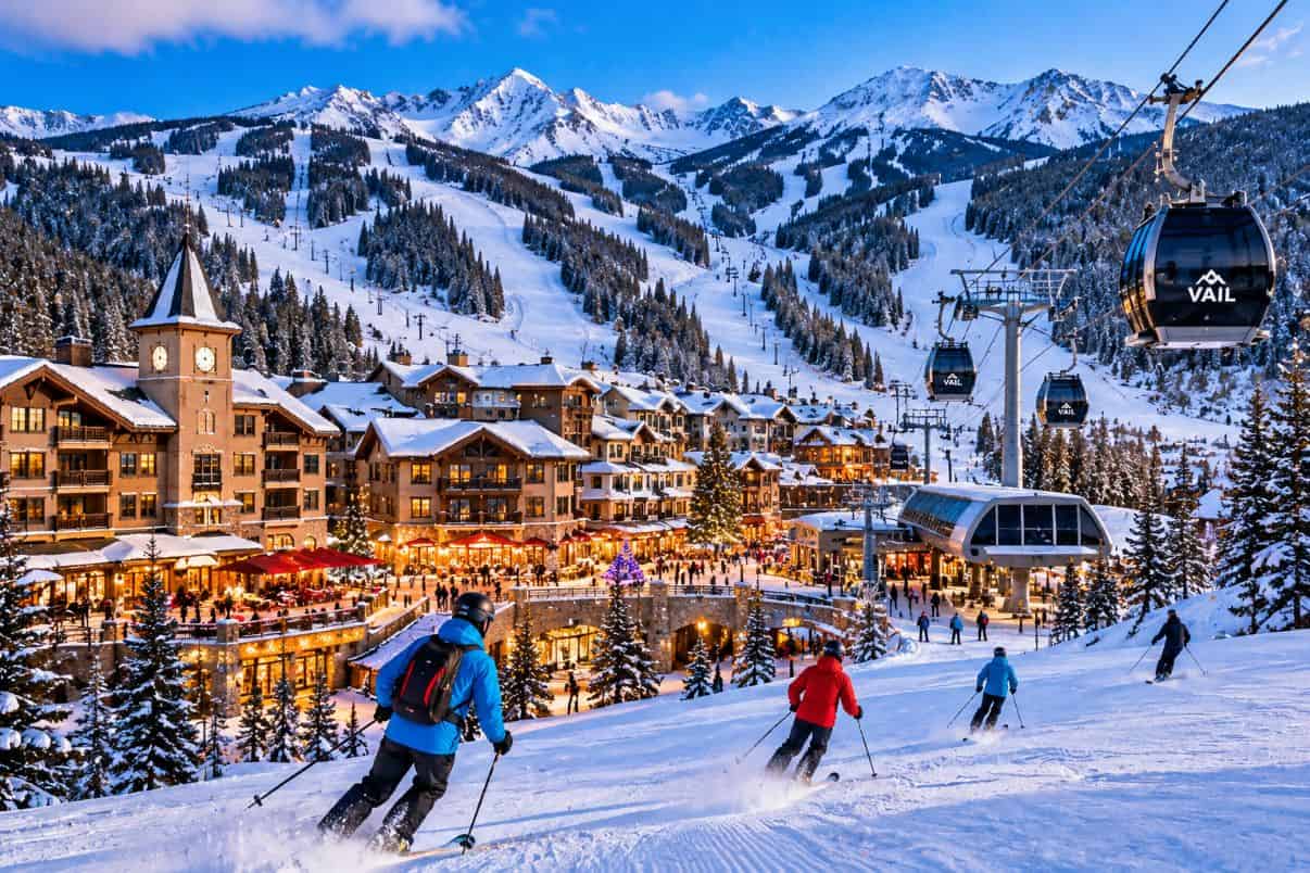 Ski-resort- - travel and tour world Colorado travel faces winter booking pressure as western ski resort reservations fall despite strong autumn demand.