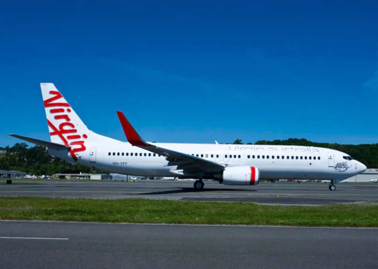 Virgin australia - travel and tour world Virgin australia boeing 737-800 aircraft illustrating a report on higher airfares.